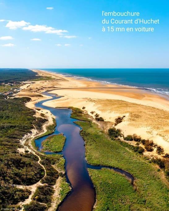Vue Golf Dans Residence Nature "Sympalappart" Moliets-et-Maa Luaran gambar